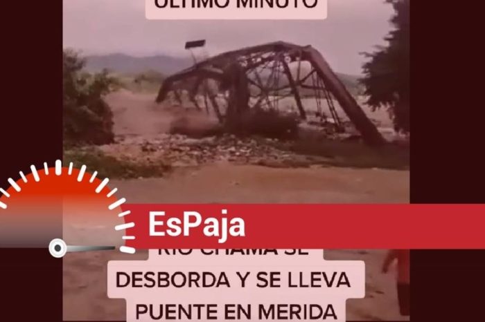 EsPaja puente Honduras Merida fake news