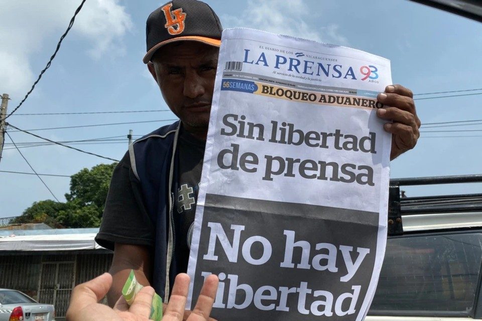 prensa libertad de expresión periodismo Nicaragua VOA Houston Castillo Vado