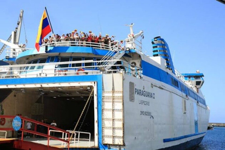 Ferry Paraguana I Naviera Vargas Nueva Esparta