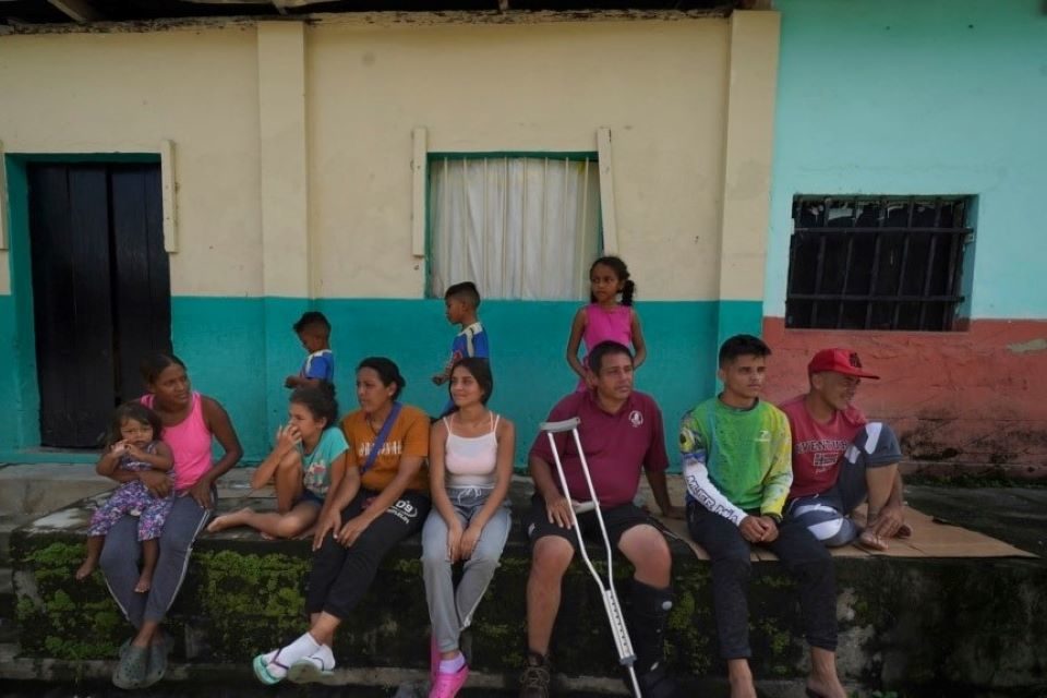 Migrantes venezolanos en México