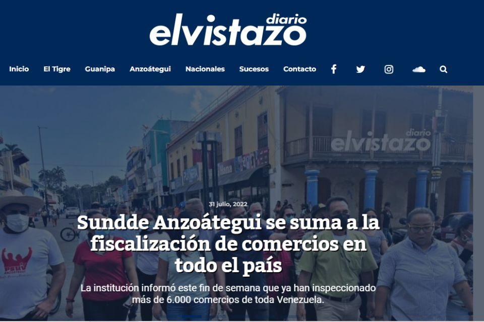 diario El Vistazo Anzoátegui