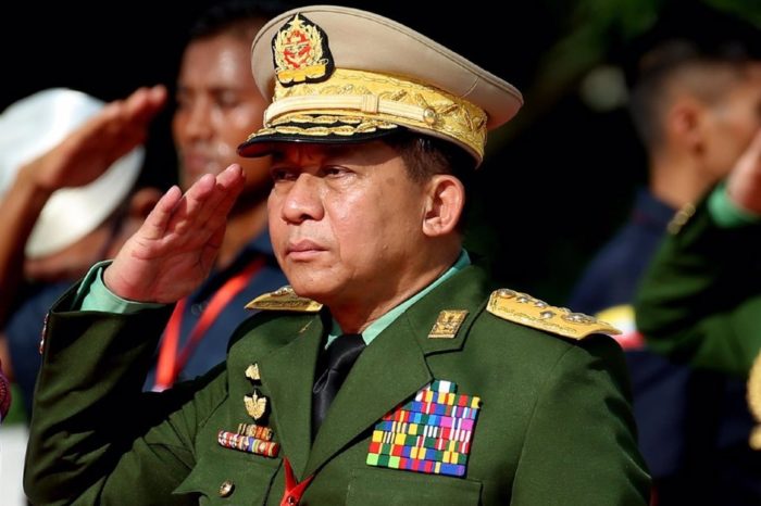 jefe junta militar Myanmar