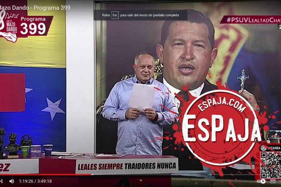 JUanes Diosdado Cabello EsPaja