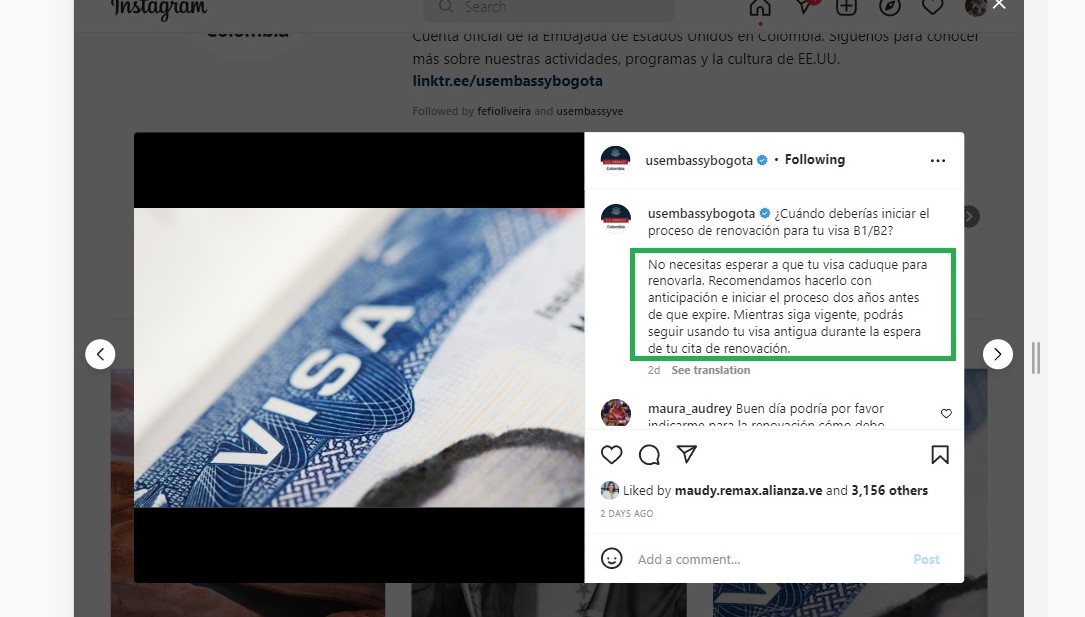 EsPaja | Does the US "impose" Venezuelans to renew the visa 2 years before its expiration?