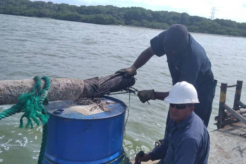Corpoelec Zulia cable roto lago de maracaibo