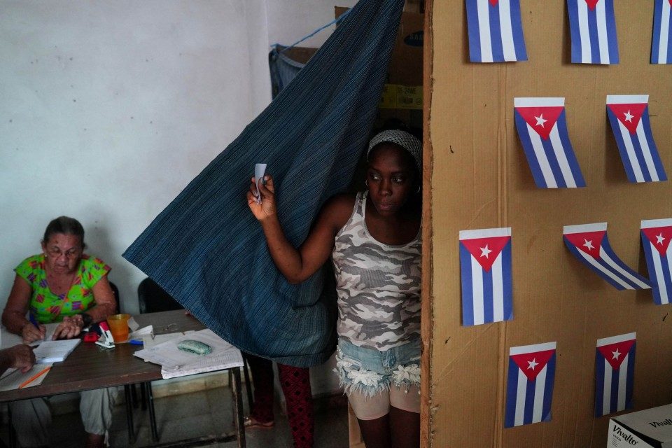 Elecciones Cuba codigo familia