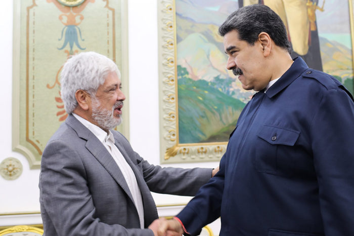 Ministro de Comercio colombiano y Maduro