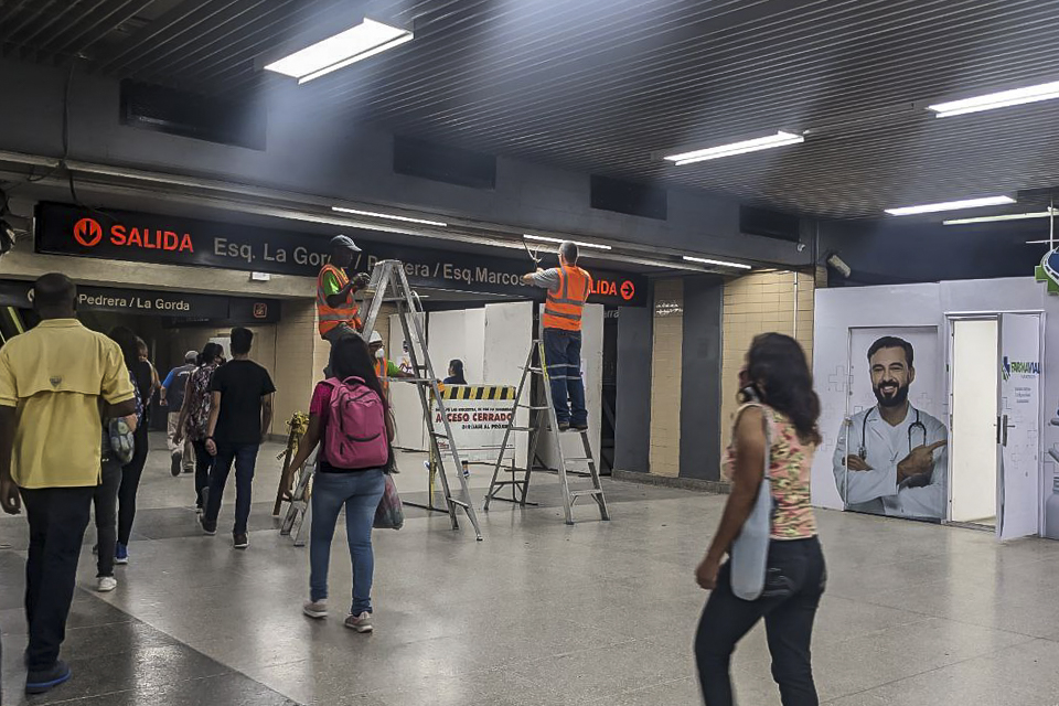 Recorrido Metro de Caracas