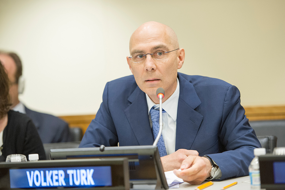 Volker Türk Comisionado DDHH ONU