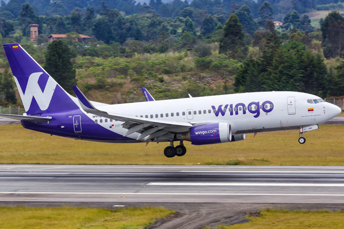 Wingo vuelos Bogotá Caracas