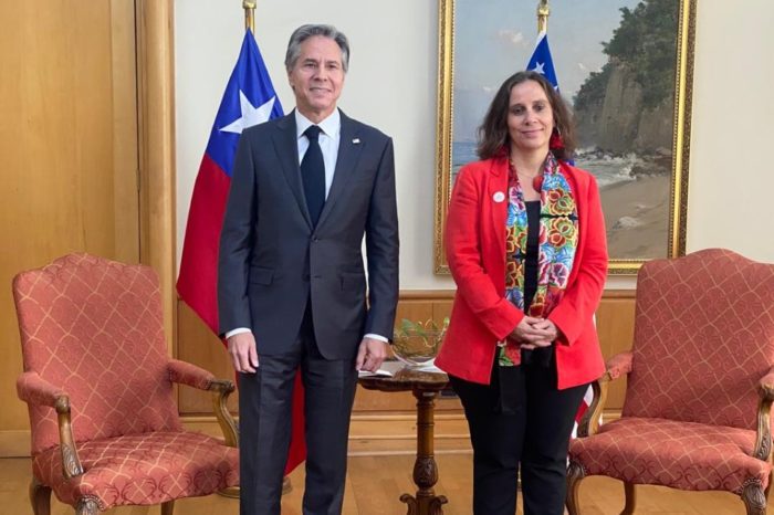 Chile EEUU Blinken Urrejola