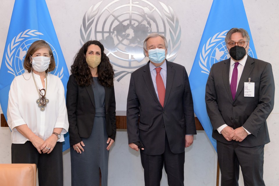 Mision de Determinación Verificacion ONU Antonio Guterres