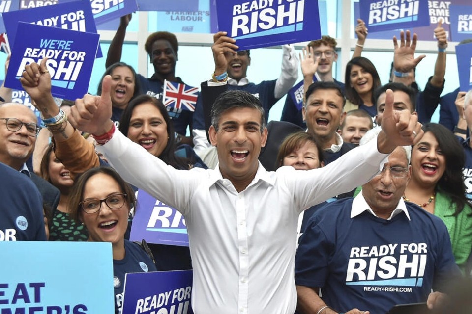 Rishi Sunak es elegido como líder del Partido Conservador en el Reino Unido