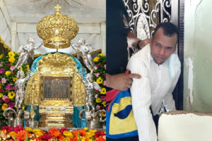 Ataque a la reliquia de la virgen de Chiquinquirá