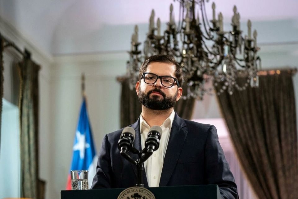 Gabriel Boric presidente de Chile