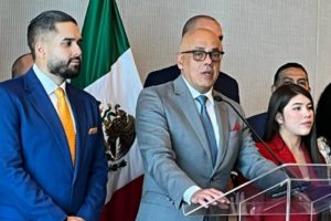 Jorge Rodríguez en México noviembre 2022
