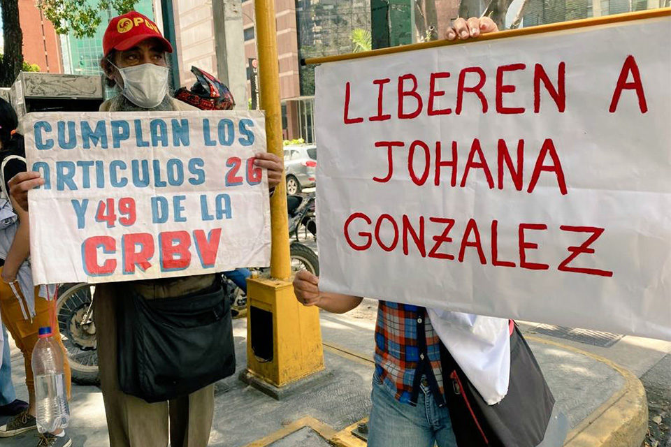 Libertad para Johana González