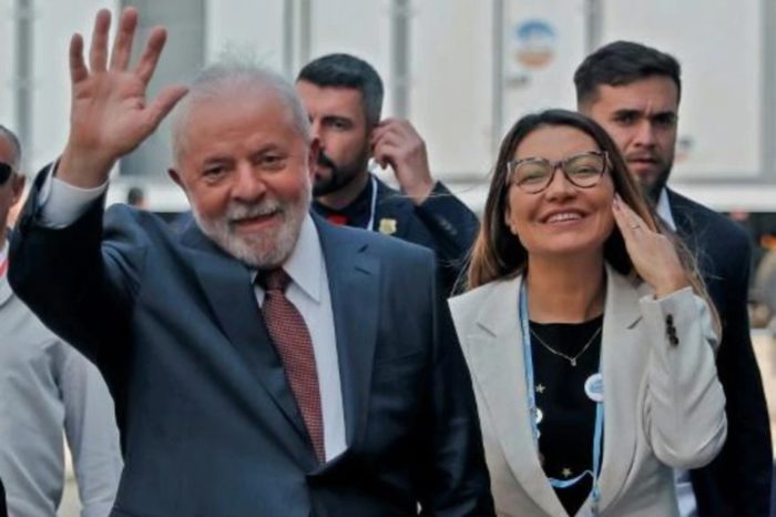Lula da Silva y esposa Brasil Egipto COP27