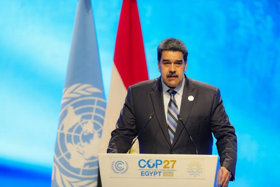 Maduro COP27 cambio climatico amazonas desforestación