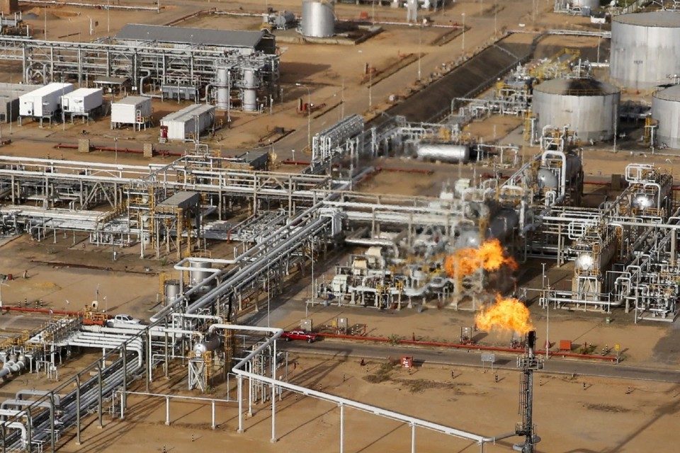 Planta petróleo Chevron cabrutica Venezuela