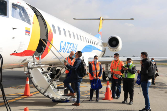 Conseturismo celebra reactivación de vuelos con Colombia