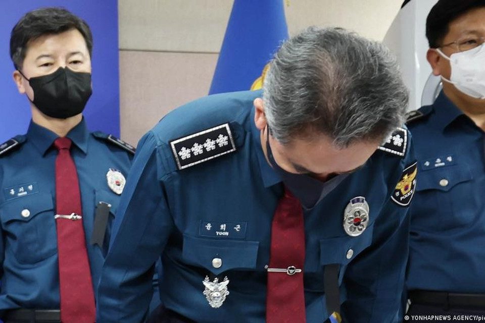 jefe policia Corea del Sur