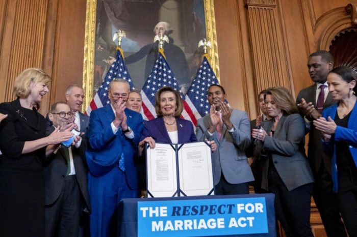 EEUU matrimonio igualitario Nancy Pelosi