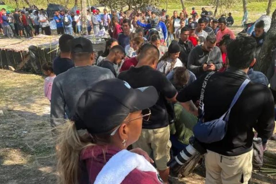 Migrantes varados en México