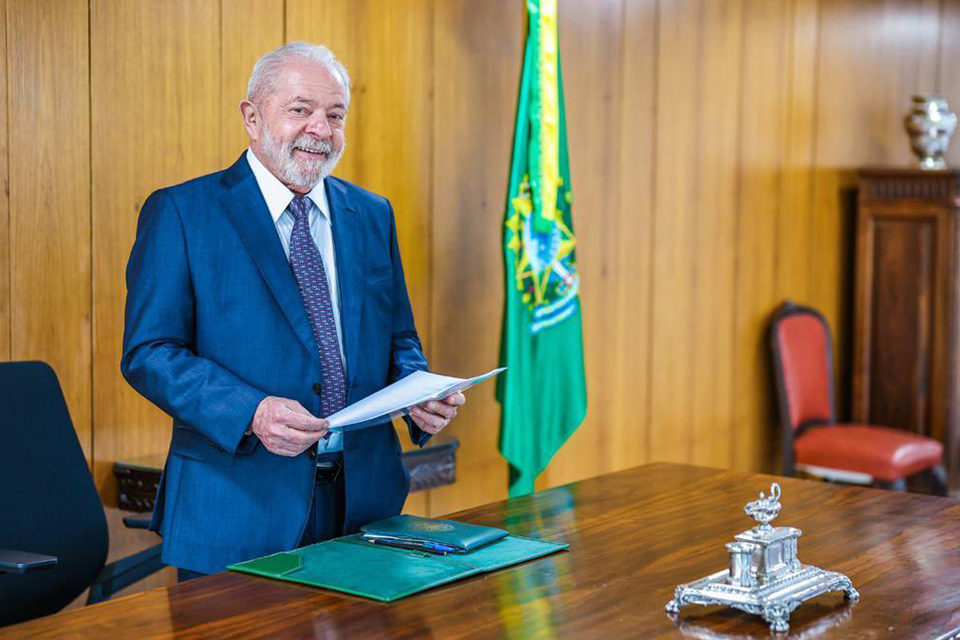 Lula, presidente de Brasil