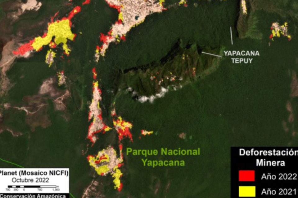 Proyecto Monitoreo de la Amazonía Andina - Parque NAcional Yapacana