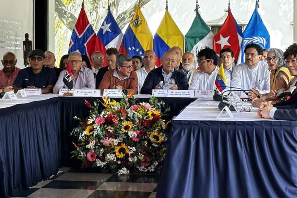 Reunión ELN y Gobierno de Colombia