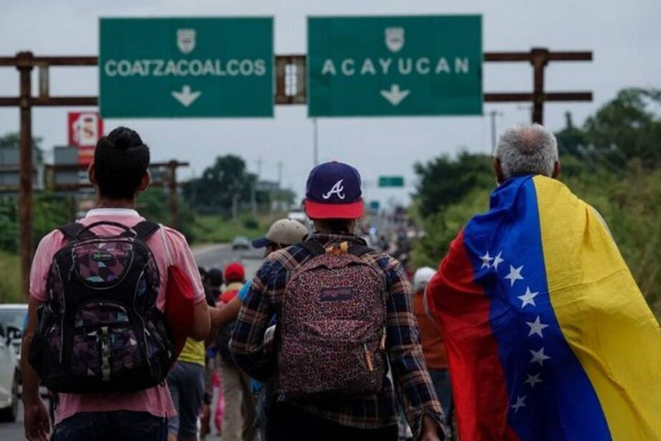 venezolanos solicitan asilo en México
