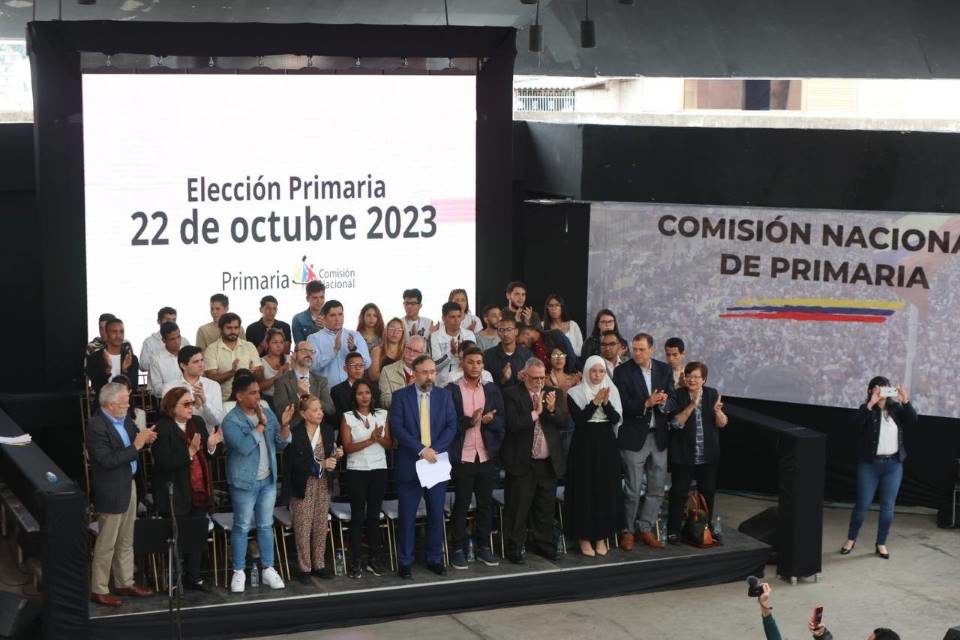 Comisión de Primaria primarias Jesús María Casal oposición 15 de febrero 2023 voto en el exterior