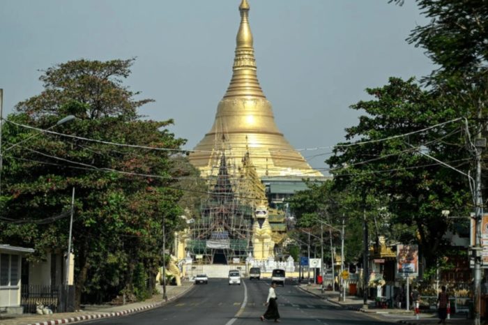 Myanmar templo Rangún
