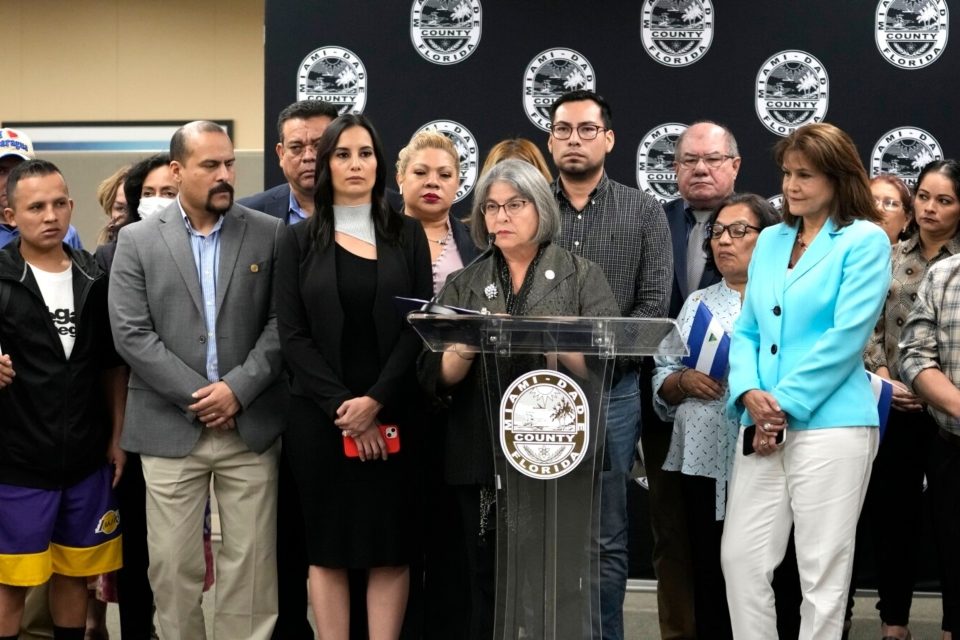 alcaldesa miami dade desterrados Nicaragua