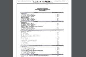 Gaceta Baruta - impuestos municipales sobre vehículos Baruta