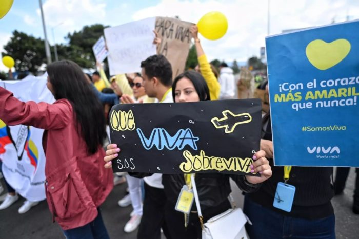 trabajadores Viva Air Colombia