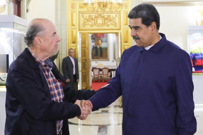 Alvaro Leyva Nicolás Maduro Colombia Venezuela 16.04.2023 Petro