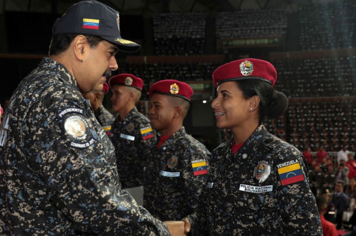 Operación Anticorrupción, Maduro con la PNB