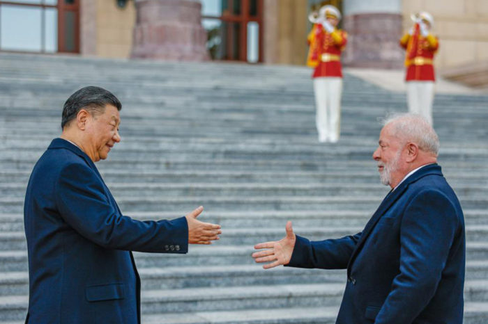 Presidente de Brasil y presidente de China