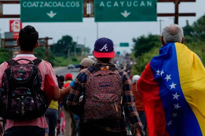 Migrantes venezolanos crisis migratoria asilo