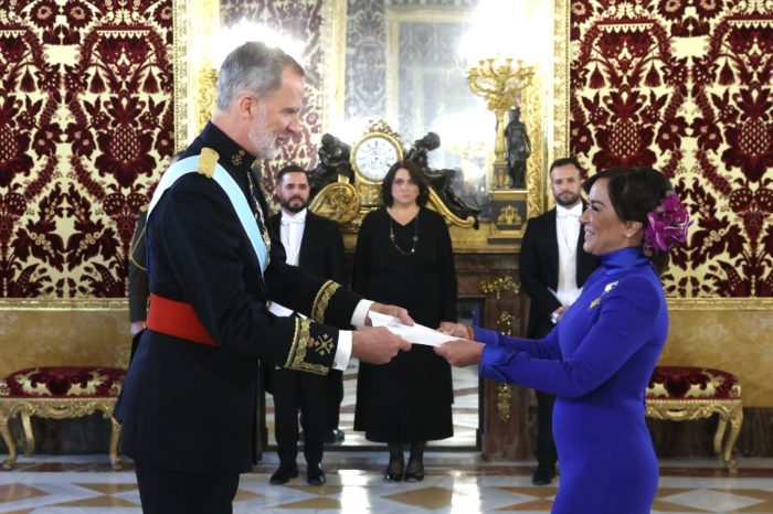Coromoto Godoy cartas credenciales España Felipe VI