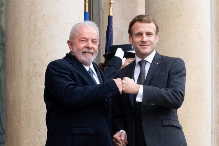 Macron y Lula