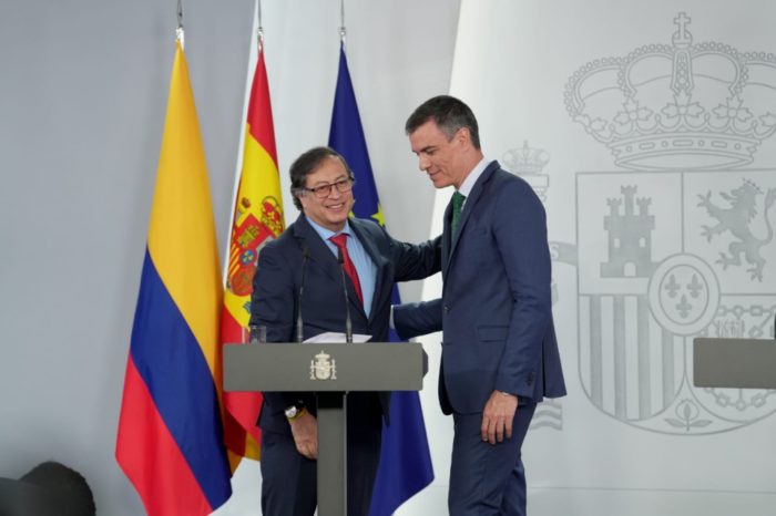 Gustavo Petro Pedro Sanchez España Colombia energías limpias