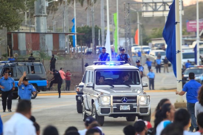 Nicaragua represión policía