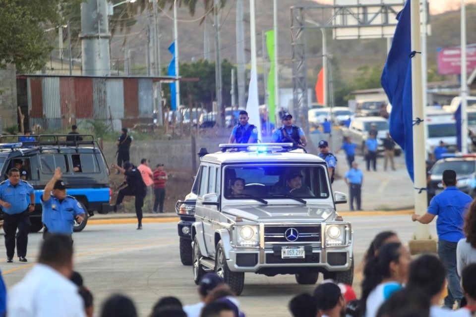 Nicaragua represión policía