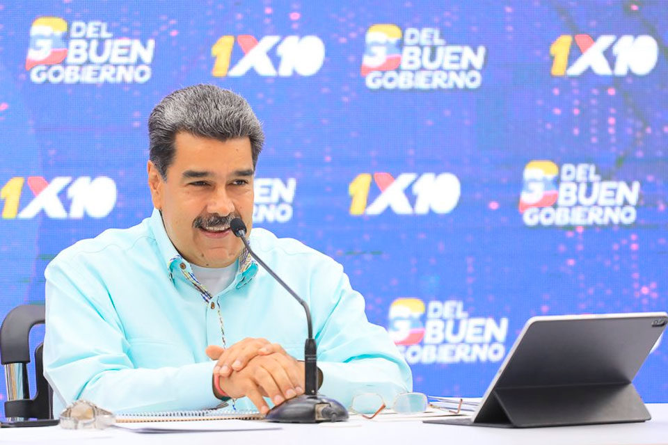 Nicolás Maduro promueve el 1x10 del Buen Gobierno