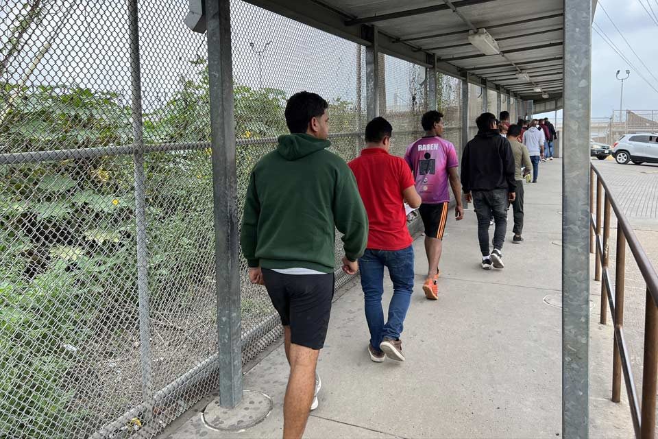 Migrantes venezolanos expulsados por el Título 42