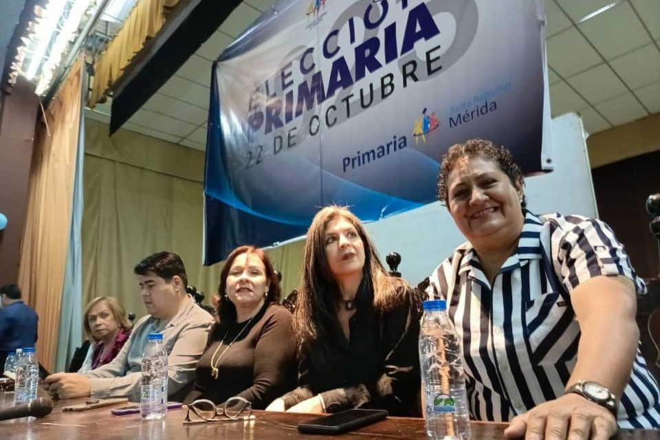 Comisión Nacional de Primaria Mérida primarias 2023 María Carolina Uzcátegui datos