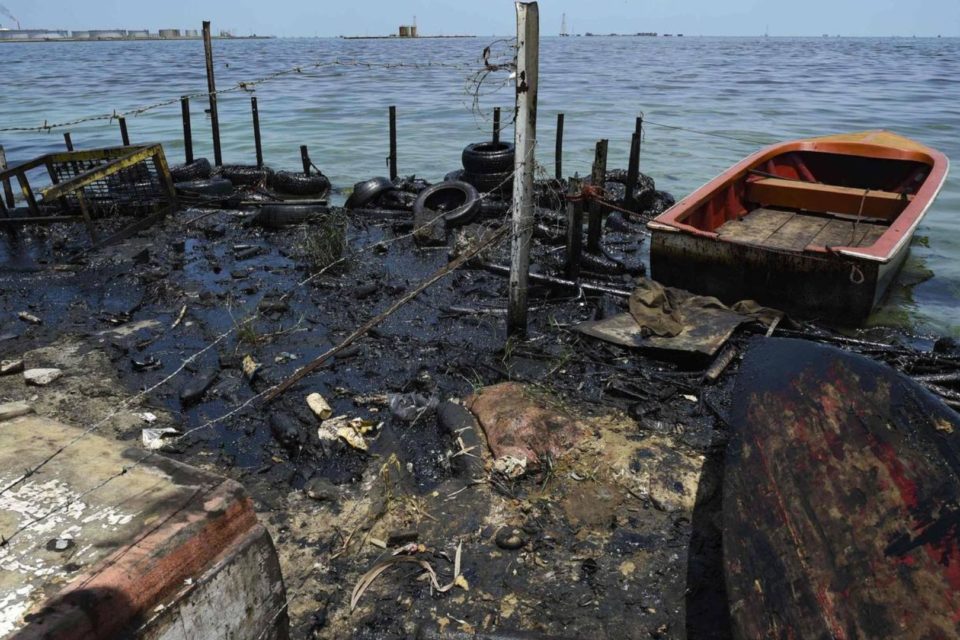 Derrames petróleo Lago de Maracaibo Zulia